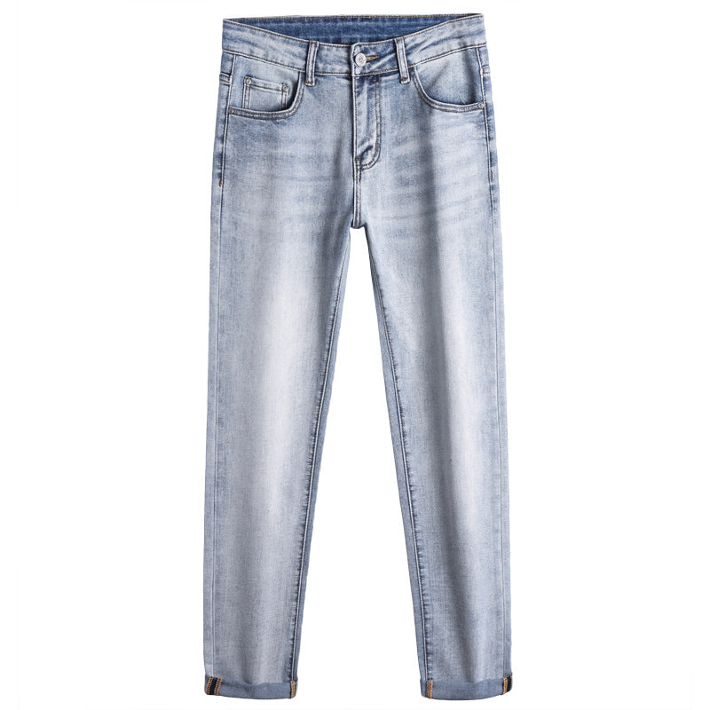 Stretch high-quality casual jeans