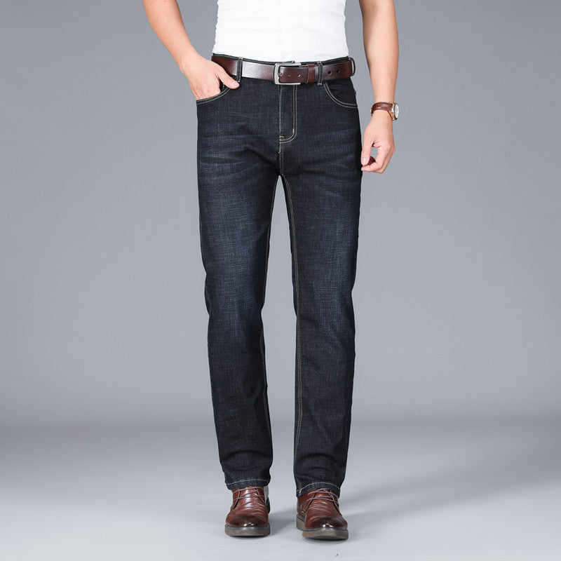 Men's Straight Stretch Business Casual Jeans